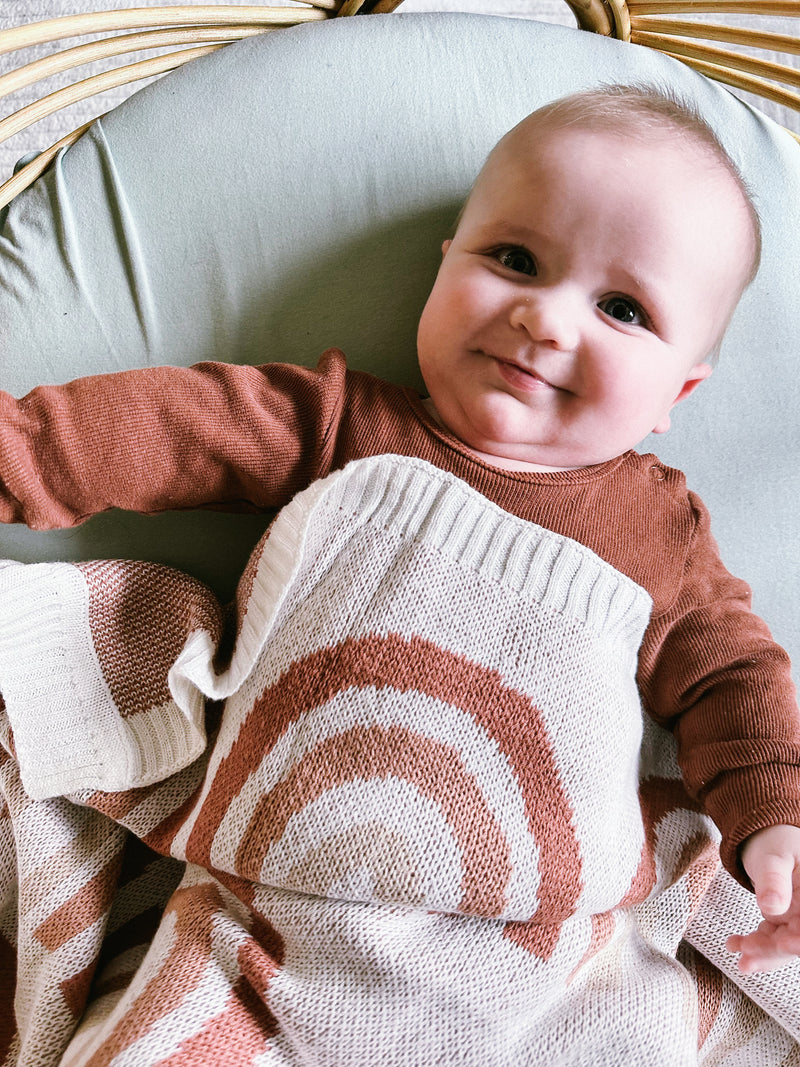 The Ardie Rainbow Blanket